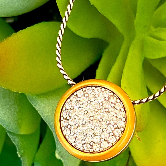 ⭐️SOLD⭐️Brighton MASSANDRA gold/silver Swarovski Crystal necklace bracelet Earri - Picture 5 of 16